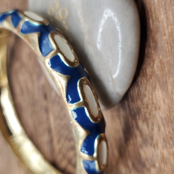 B2912 sailors bay enamel ocean bracelet - Picture 2 of 2